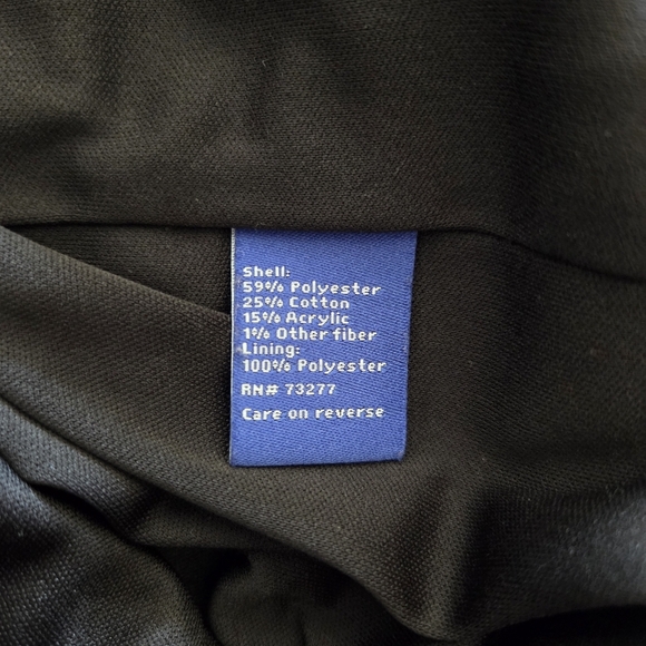 Apt. 9 Black and White Textured Midi Dress Size L - Picture 5 of 6